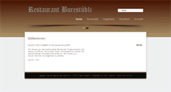 Desktop Screenshot of burestuebli.ch